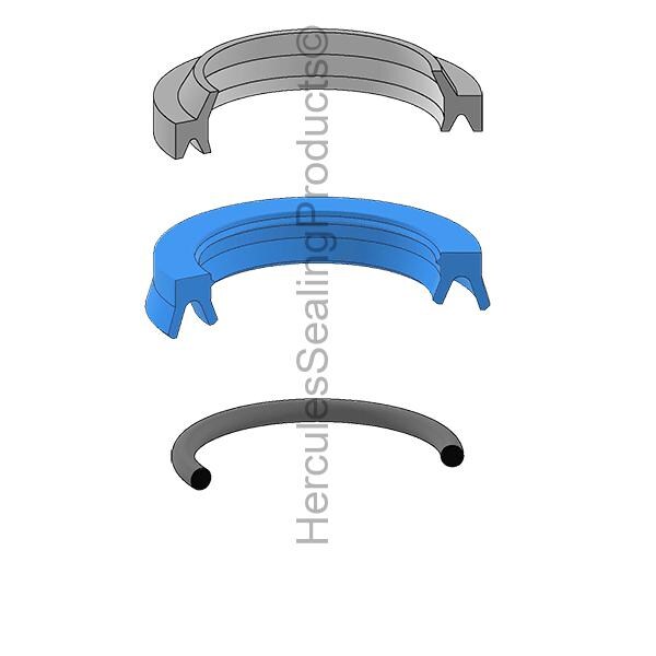 Miller - After Market Parts Hydraulic Cylinder Repair Kit- 3-1/2 Star Rod Kits 051-KR080-350 - main